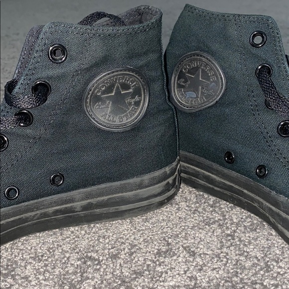 ALL BLACK CONVERSE - Picture 2 of 3